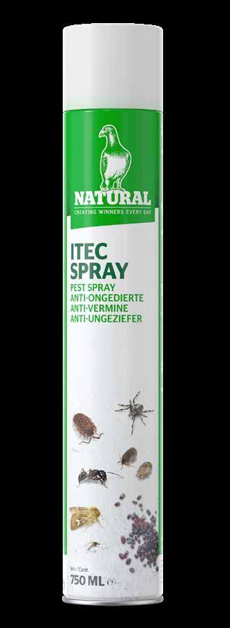 Natural ITEC Spray Skuteczny środek przeciw pasożytom zewnętrznym Natural ITEC Spray jest bardzo skutecznym produktem przeciwko pasożytom zewnętrznym i