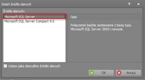 Można je też wywołać wybierając w menu górnym programu VISO polecenie System i następnie Dodaj połączenie. W otwartym oknie w polu Nazwa wprowadź własną nazwę połączenia.