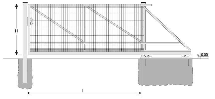 BPS SPECIAL - GAL (panel) H = wysokość