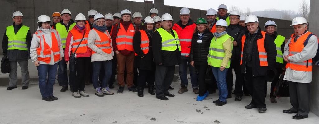 Głównym celem wyjazdu było zwiedzanie budowy Hali Widowiskowo-Sportowej w Gliwicach wraz z wysłuchaniem informacji na temat jej realizacji i stosowanych rozwiązań technicznych.