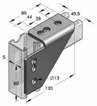 (IB 657) 120 x 110 x 5 0,41 25 0816574 Nakładka T 90 (IB 687) 110