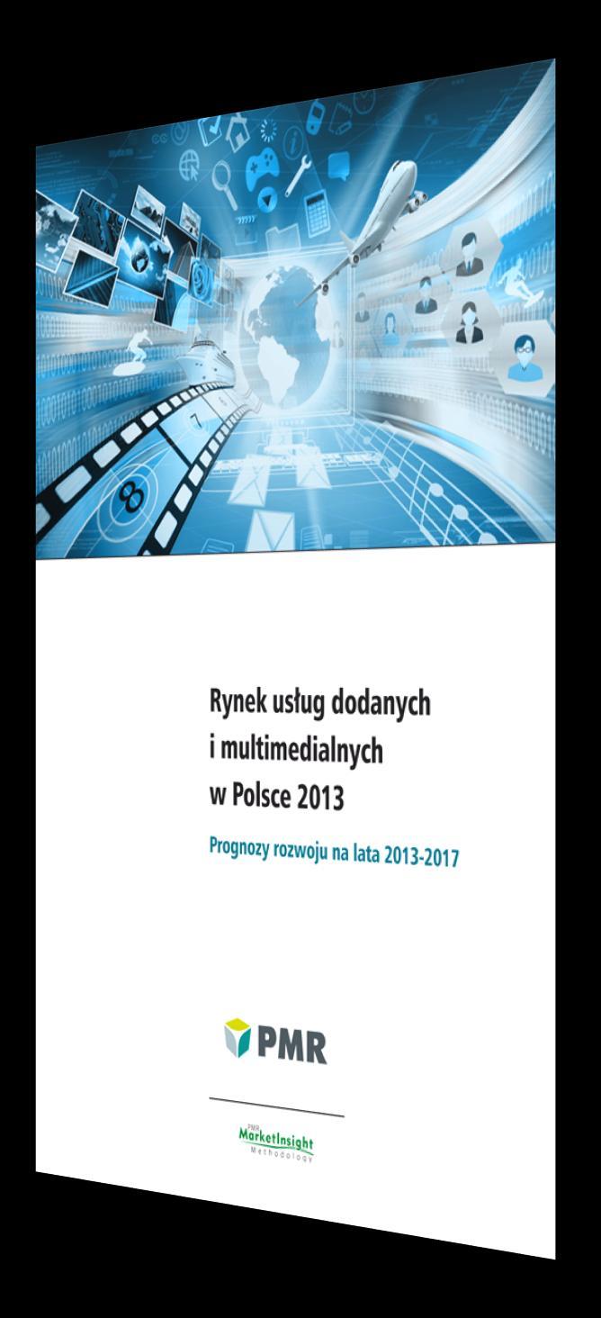 2 Język: polski, angielski Data publikacji: Q2 Format: pdf Cena od: 1800 Sprawdź w raporcie Jaka jest wartość i dynamika rynku usług dodanych i multimedialnych w Polsce?