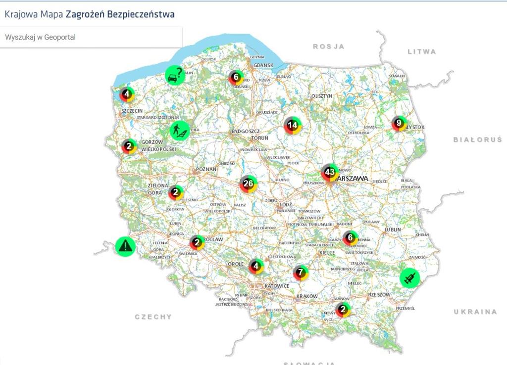 KRAJOWA MAPA ZAGROŻEŃ