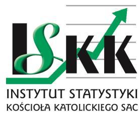 Opracowanie zawiera wyniki badań statystycznych prowadzonych przez Instytut Statystyki Kościoła Katolickiego SAC w roku 2017 Opracowanie: ks.