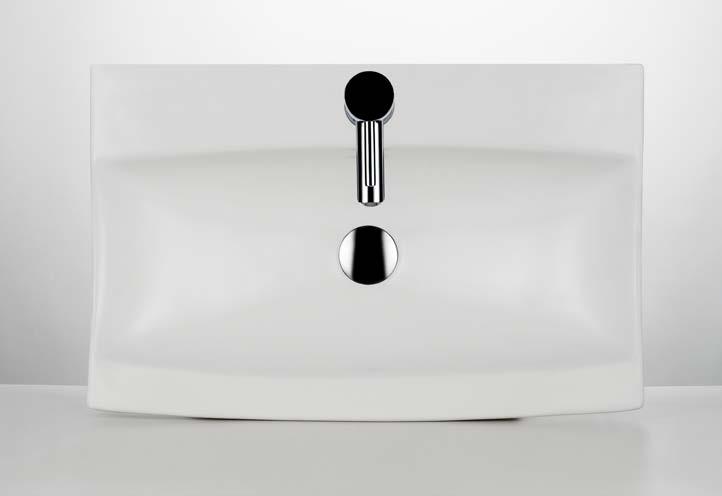 Minimalistyczny styl umywalki nabierze charakteru w połączeniu z wyrafinowaną