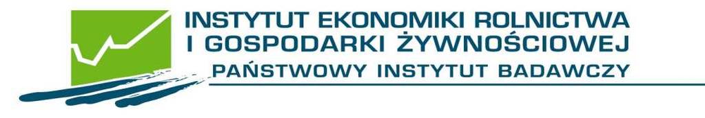 Materiał badawczy 120 indywidualnych gospodarstw rolnych znajdujących się w systemie FADN, Podstawowe kryterium wyboru gospodarstw do badań: Stosunek do ubezpieczenia: Gospodarstwa, które