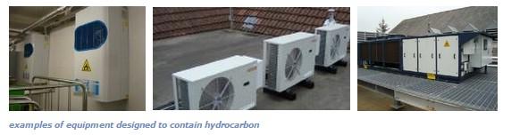 Zawęża to stosowanie węglowodorów głównie do urządzeń integralnych, agregatów wody lodowej i niektórych klimatyzatorów split.