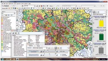 daje swobodę łączenia różnych modeli i baz danych podnosząca ich użyteczność i opłacalność systemów GIS pozwala niezwykle sprawnie wykorzystać do maksimum dostępne zasoby informacyjne (ang.