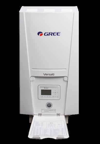 SPLIT Pompy ciepła Gree serii Versati to urządzenia umożliwiające realizację: ogrzewania niskotemperaturowego, przygotowania ciepłej wody