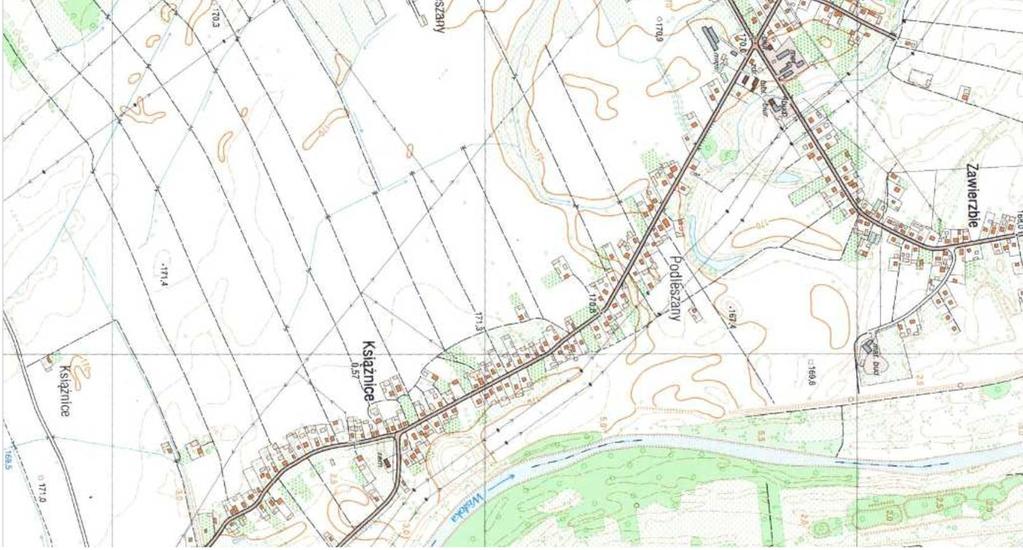 Inwestor Obiekt Branża DROGI Projektant Nazwa rysunku Gmina Mielec, 39-300 Mielec, ul.