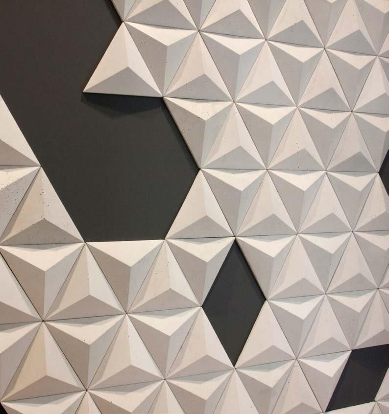 Etiuda 3D Kolekcja Płyt Sześciokąt foremny (heksagon) to forma kojarząca