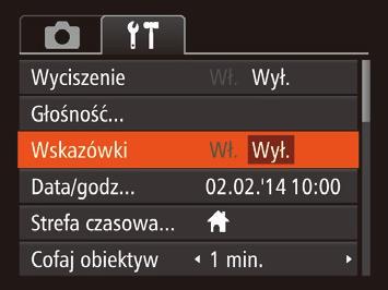 Dostosowywanie ch funkcji aparatu Funkcje MENU (= 21) można konfigurować na karcie [3]. Można dowolnie dostosowywać najczęściej używane funkcje, aby zwiększyć wygodę obsługi.