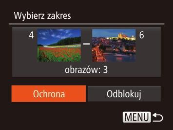 można wybierać jako zdjęcia końcowego. Wybieranie wszystkich zdjęć naraz 1 Wybierz opcję [Wybierz wszystkie].