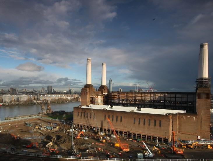 Rewitalizacja budynku dawnej elektrowni węglowej Battersea w