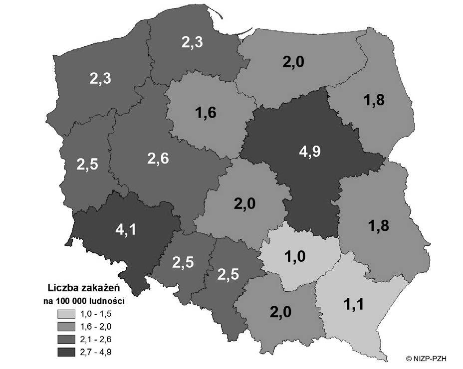 Journal of Transfusion Medicine 2015, tom 8, nr 4 Rycina 4. Średni czas od wezwania do pierwszego zgłoszenia się dawcy do RCKiK we Wrocławiu Figure 4.