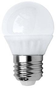 E27 Lampy LED Lampa LED E27, G45, 3 W EE-02-101 EE-02-102 φ45 73 EE-02-101 E27 EE-02-102 E27 230 V