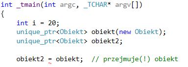 Inteligentne wskaźniki unique_pointer Błąd na etapie kompilacji a nie uruchomieniu. Obsługuje tablice (delete[]).