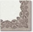 ROYAL LACE brown AAN002400 gold ADP000300 pocket napkin 40 x