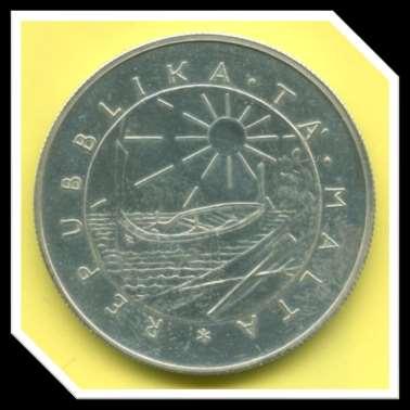Moneta Malta 1977 r.