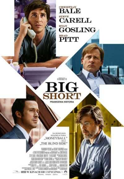 - 3 stycznia 2016r. Seanse filmu The Big Short (dramat/usa) - - 17.15, 20.15, 21.00 12.45, 17.45, 20.30 11.