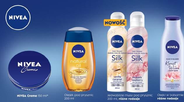 55 ZŁ KALLOS SZAMPONY I ODŻYWKI DO WŁOSÓW, 1 L + 90 PKT* 34 99 41 99 NIVEA PIANKI DO