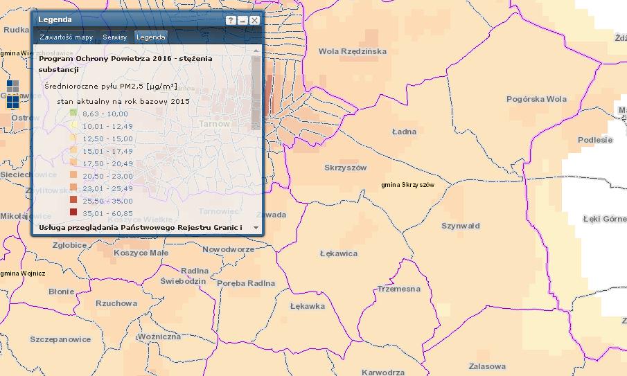 Małopolska Infrastruktura Informacji Przestrzennej http://miip.geomalopolska.pl/ Mapa 4.