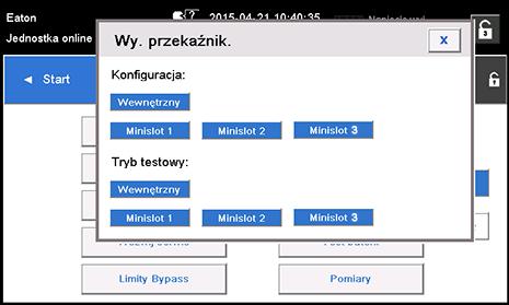 Rysunek 36. Opcje konfiguracji wyjść przekaźnikowych 7. Wprowadź kod lub kody funkcji uruchamiających przekaźnik w momencie ich aktywacji. 8.