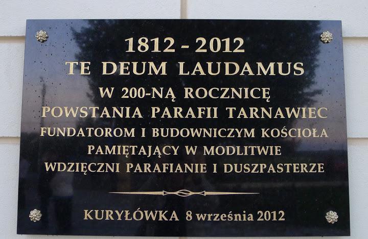 Kiedy w ramach kolonizacji józefińskiej do Tarnawca przybyli osadnicy niemieccy, kościół został rozbudowany, erygowano go w 1812r. Pierwszym proboszczem Kościoła Parafialnego w Tarnawcu został ks.