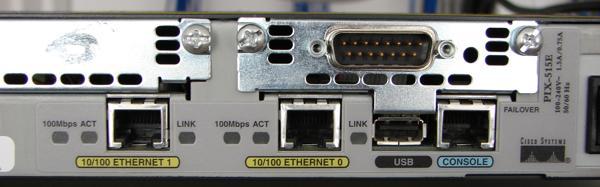 Laboratorium firewall Interfejsy: Ethernet do połączenia ze strefami o różnym poziomie bezpieczeństwa (inside, outsider, dmz, itp.