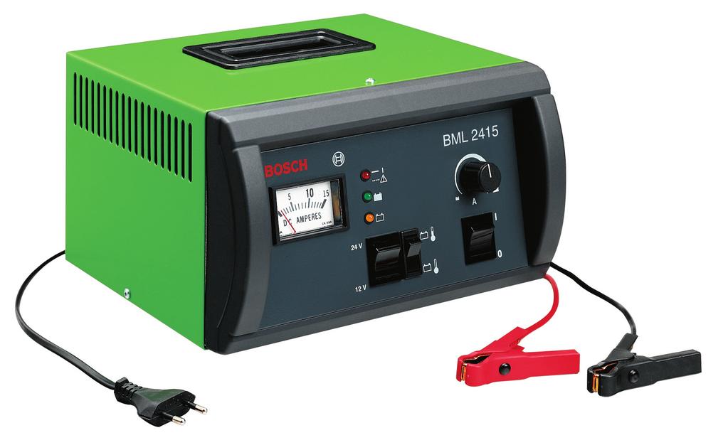 BML 2415 de Originalbetriebsanleitung Batterie Ladegerät für 12 V / 24 V Batterien es Manual original Carga para baterias 12 voltios y 24 voltios nl Oorspronkelijke gebruiksaanwijzing Laadapparaat