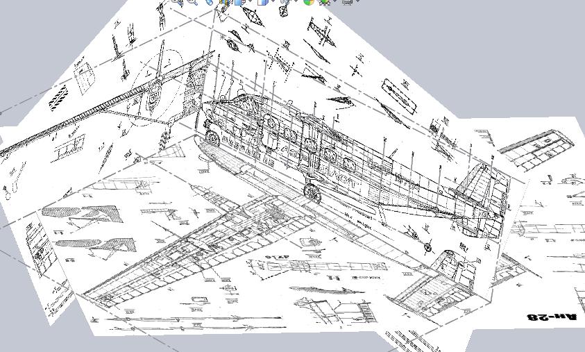 TWORZENIE MODELU 3D Ważnym elementem procesu projektowania było pozyskanie wymiarów, aby można było wykonać model rzeczywistej wielkości. Niezastąpioną pomocą okazała się dokumentacja modelarska.