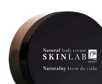 KOLEKCJA SKIN LAB NATURALNY KREM DO CIAŁA NATURAL BODY CREAM Złota Pieczęć Natury 2013 (II miejsce w konkursie na Najlepszy Kosmetyk Naturalny) stworzony na bazie naturalnych składników do codziennej