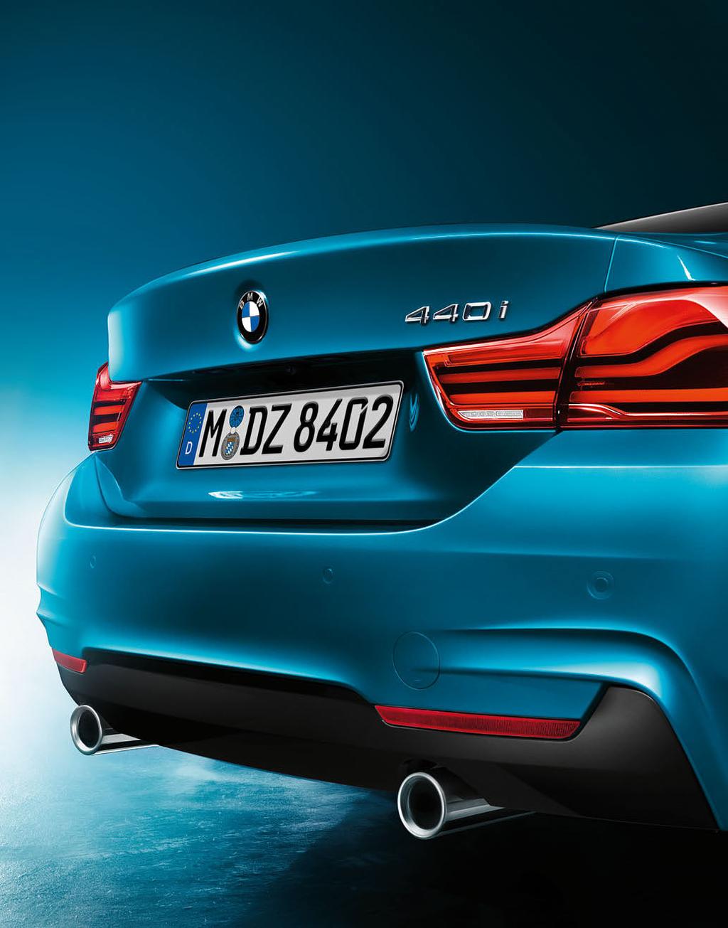 WIĘCEJ WSZYSTKIEGO Bardziej sportowe, bardziej eleganckie. Nowe BMW serii 4 uwodzi zarówno atletycznym charakterem, jak i estetyką.