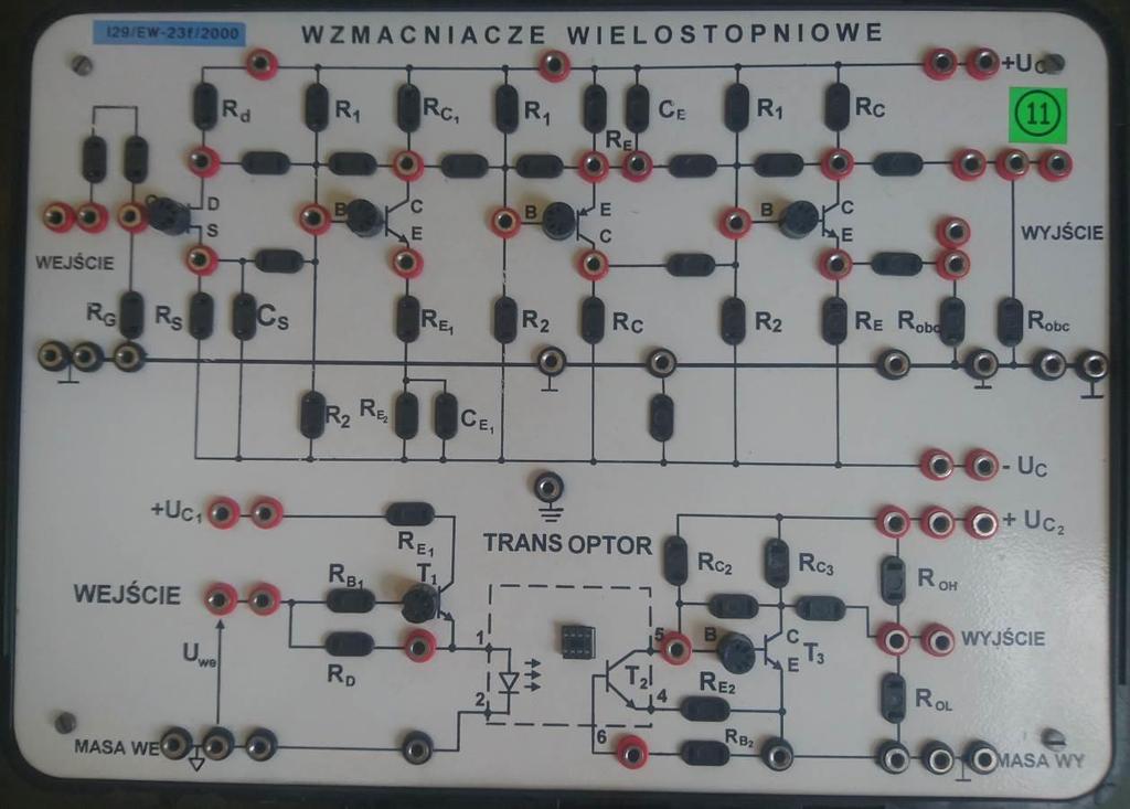 POLITECHNIKA WROCŁAWSKA Wydział Elektryczny Katedra Maszyn, Napędów i Pomiarów Elektrycznych Laboratorium Podstaw Elektroniki bud. A-5 s.