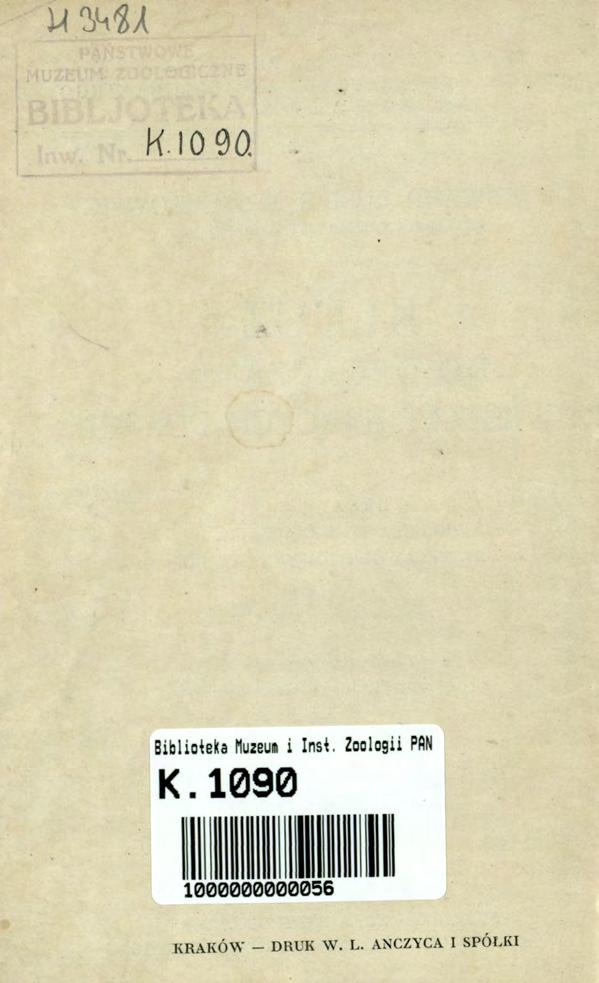 к. IО90. B i b l i o t e k a Mu z e u m i Insł.