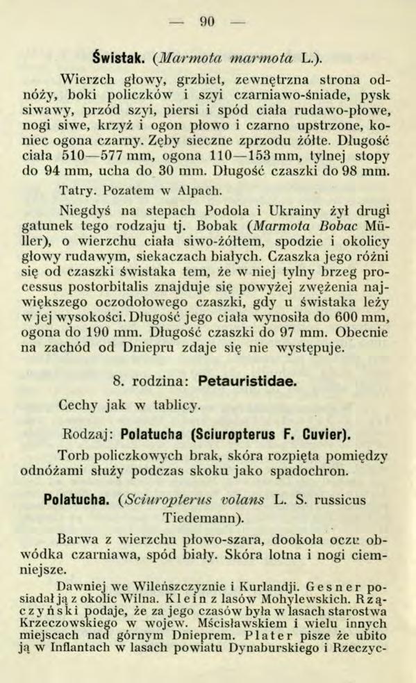 90 Barwa z wierzchu płowo-szara, dookoła oczu obwódka czarniawa, spód biały. Skóra lotna i nogi ciemniejsze. Dawniej w e W ileńszczyznie i Kurlandji. G e s n e r posiadał ją z okolic Wilna.