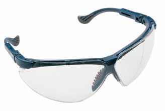 Gogle mogą być używane wraz z okularami korekcyjnymi i jako uzupełnienie półmasek ochronnych.