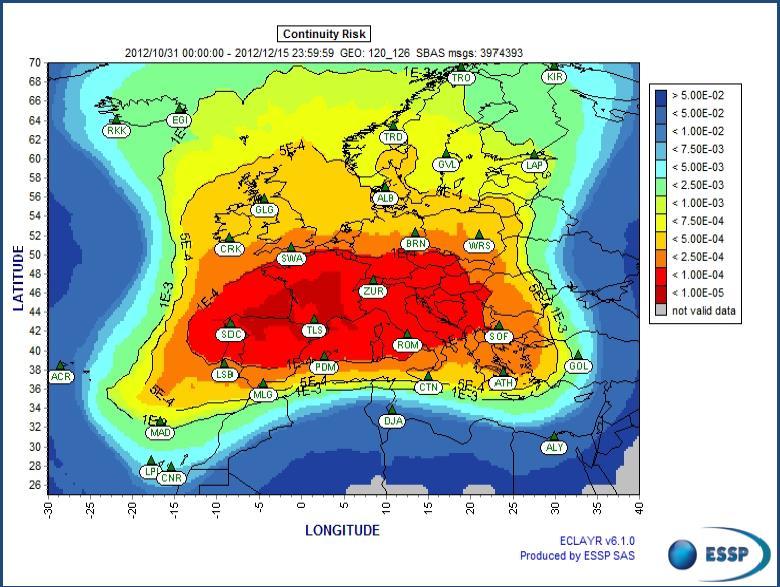 CIĄGŁOŚĆ EGNOS W POLSCE: w standardzie APV-I od 31.10 do 15.