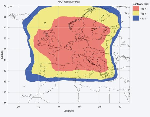 CIĄGŁOŚĆ EGNOS W POLSCE: w