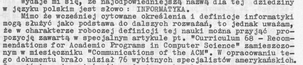 1968 I OGÓLNOPOLSKIE SYMPOZJUM