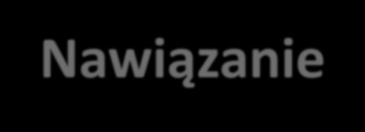 Nawiązanie, zmiana i