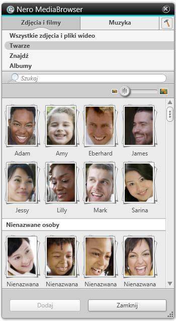 Nero MediaBrowser 15 Nero MediaBrowser Nero MediaBrowser jest narzędziem, dzięki któremu łatwo wyszukasz, przejrzysz i uzyskasz dostęp do plików multimedialnych, które możesz dodać do swojego