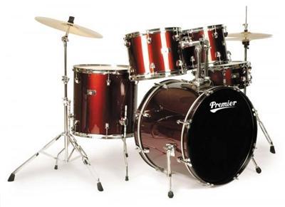 Premier Olympic Jazz 20 w pakiecie zawiera: 10" x 8" Tom 12" x 9" Tom 14" x 14" Floor Tom 20" x 16" Bass Drum 14" x 5.