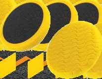 GĄBKA POLERSKA SNAKE 150x25 mm Rzep Żółta średnia CAR WOOD YACHT Gąbka polerska SNAKE, występująca wyłącznie w kolorze żółtym, zalecana jest do polerowania świeżych i miękkich lakierów.