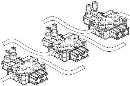 Dodatkowe rozwiązania na zapytania rozdzielacza opis symbol hydrauliczny mechanizm zatrzasku blokada dźwigni w trzech położeniach (1, 0, 2) mechanizm zatrzasku blokada dźwigni w jednym położeniu (2)