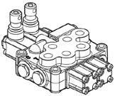 10 bar; 1/8 NPT mechanizm zdalnego sterowania długość kabla od 1 do 6 metrów Power beyond rozdzielacze i wyposażone są w adaptor, który po zamontowaniu wewnątrz korpusu umożliwia pracę z funkcją