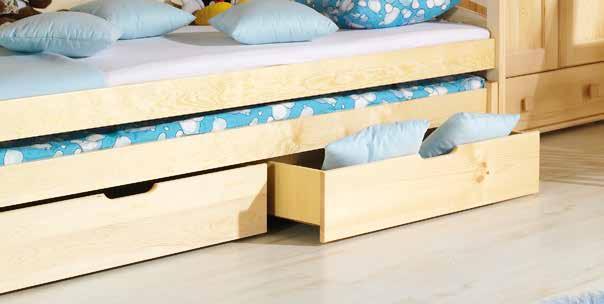 Materac gorny/upper mattress: W-190cm / H- 8 or 12 cm/ D-80 cm
