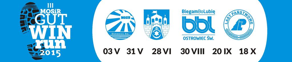 MosirGutwinRun2015 Półmaraton i Maraton na raty runda 5 (20.09.2015) Półmaraton na raty 5274m ce r azwisko Imię Klub Miasto Kat.