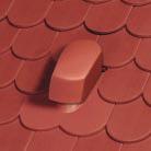 D 2.12 Dachówka Opal przelotowa z ko min kiem System dachowy Ceramiczne elementy systemu dachowego dla karpiówki Stosowana do odpowietrzania pionu