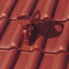 D 7.4 Dachówka pod stopień kominiarski ze stop niem 13,3 cm System dachowy Elementy systemu dachowego komunikacja na dachu Stopnie kominiarskie umożliwiają bezpieczne
